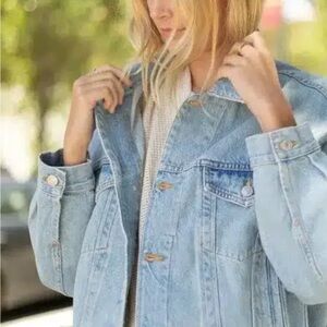 Agolde Charlie denim jacket size Mecium